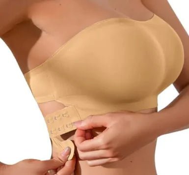 Women's Strapless Bra Cross No Steel - Musttbuy