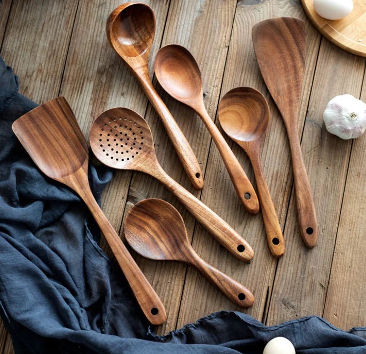 wood Spatula Kitchenware Suit - Musttbuy
