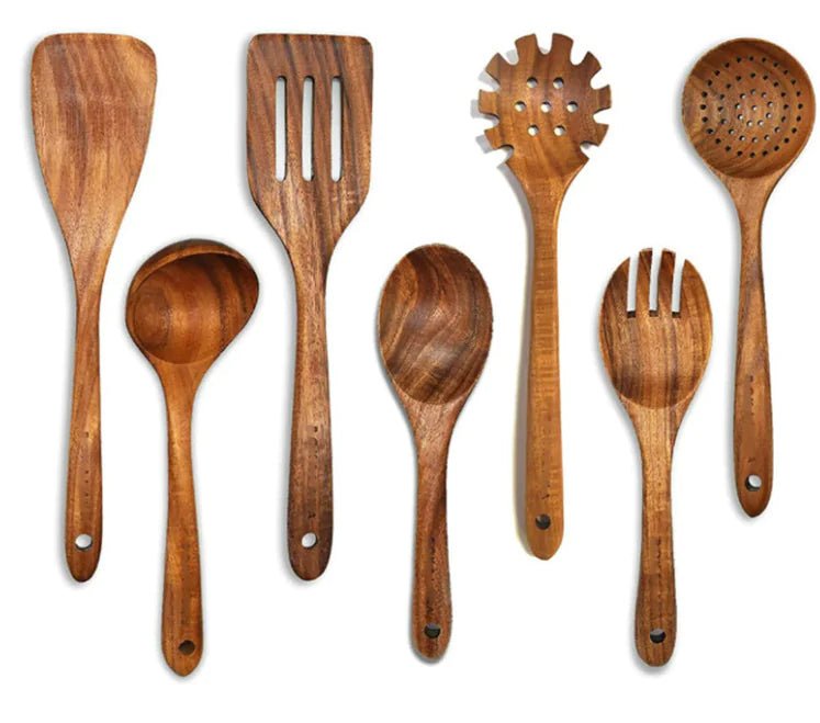 wood Spatula Kitchenware Suit - Musttbuy