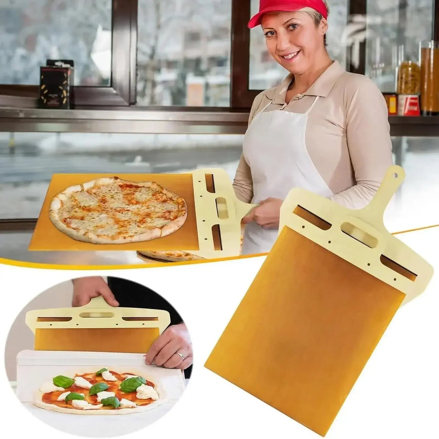 Wooden Handle pizza Spatula - Musttbuy