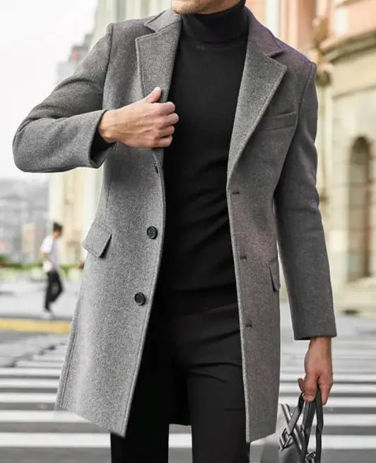 Woolen Coat - Musttbuy