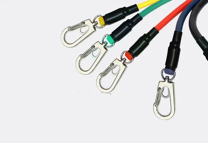 11 - Pieces Multi - Function Resistance Band Set - Musttbuy