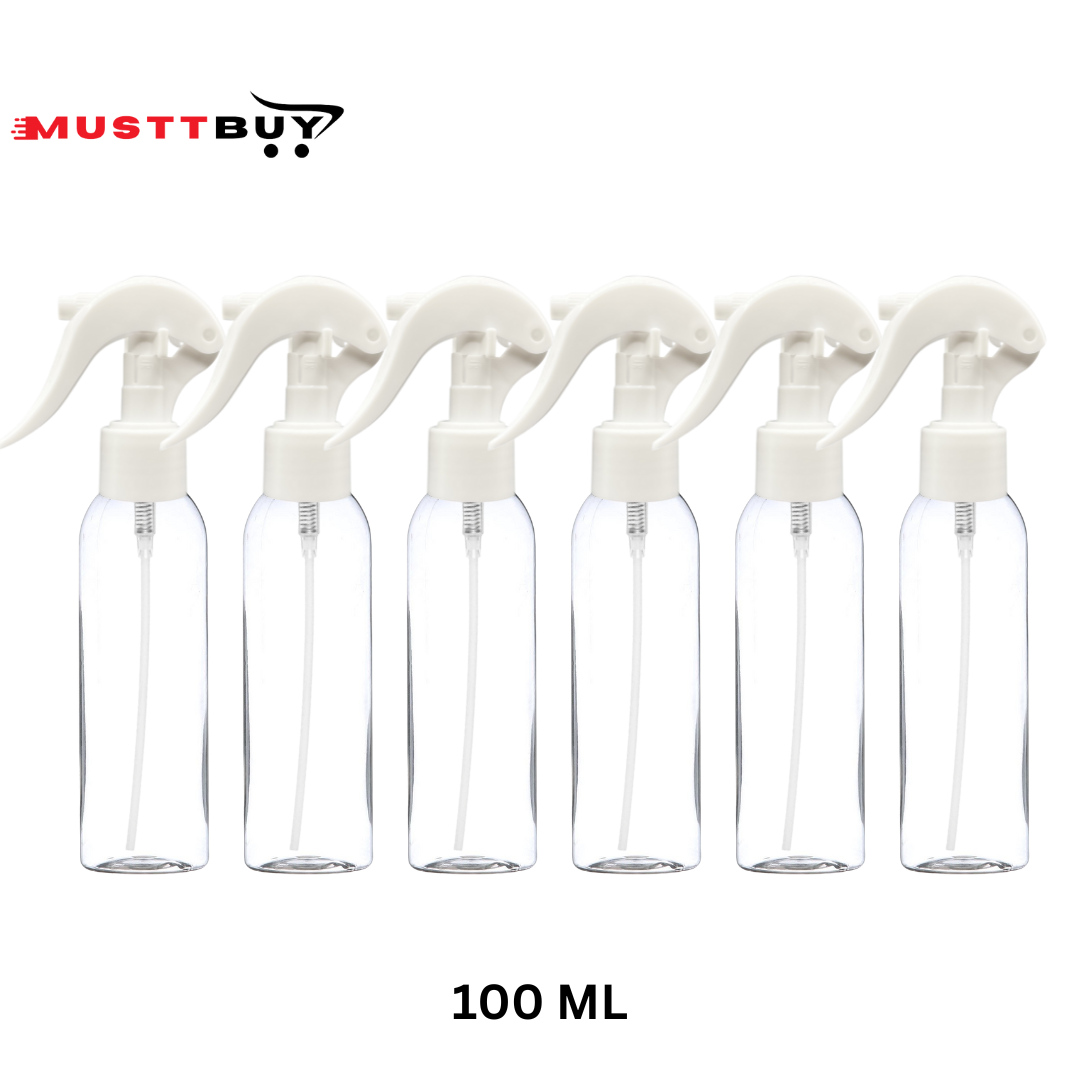 Mini White Spray Trigger Bottle 100 ML