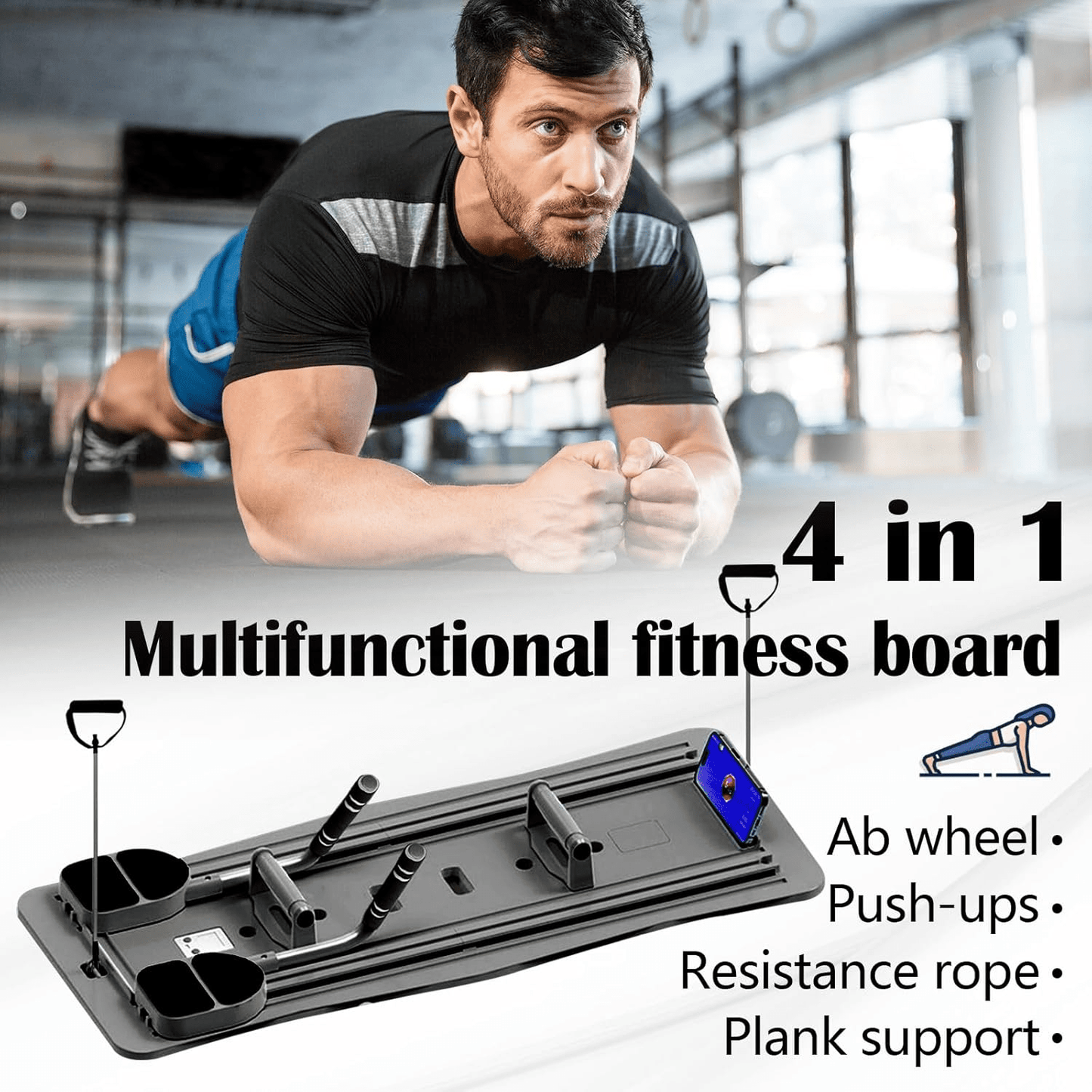 4 - in - 1 Fitness Board - Musttbuy
