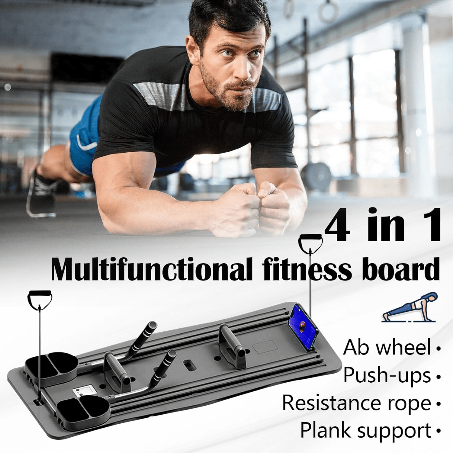 4 - in - 1 Fitness Board - Musttbuy