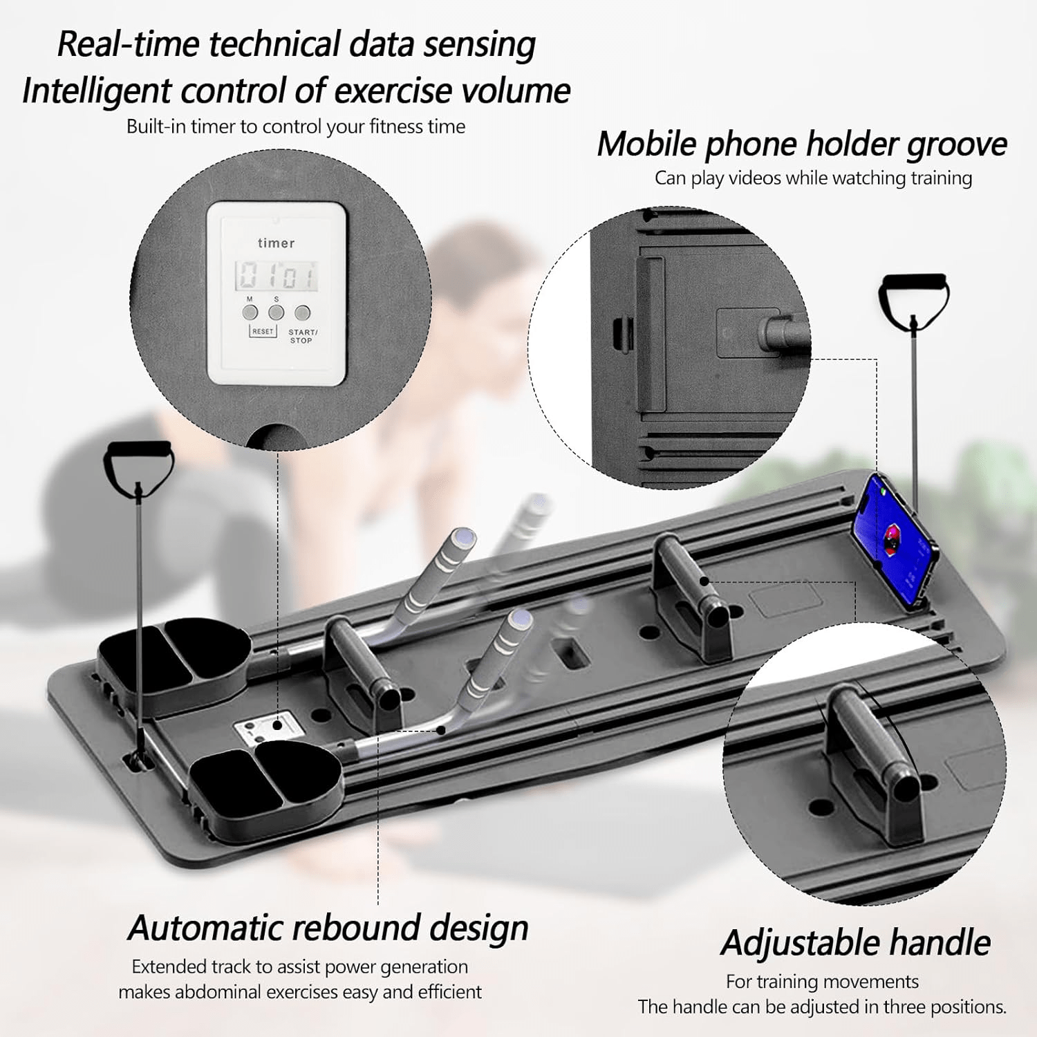 4 - in - 1 Fitness Board - Musttbuy