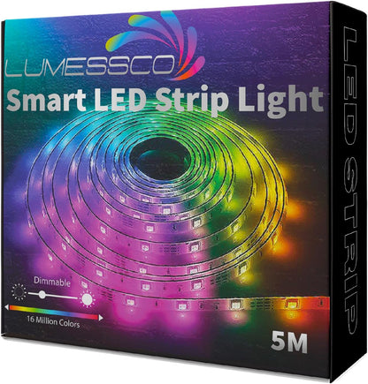 Smart LED Strip Light 5M/16Ft