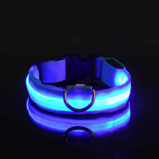 LED Glowing Adjustable Pet Collar