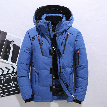 Men's Winter Down Jacket with Hood