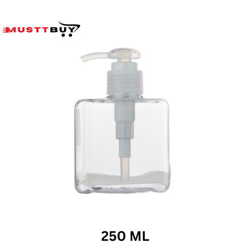 Gel Square Bottle 250ml 40/410