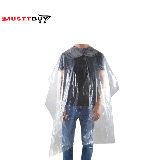 Clear Disposable Cape