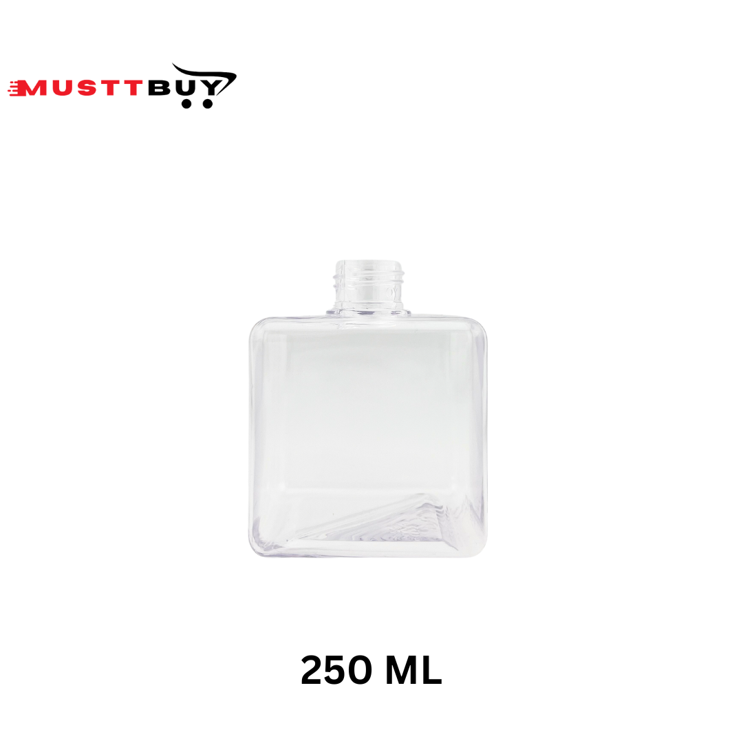 PET Square Bottle 250ml