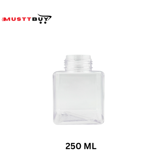 PET Square Bottle 250ml