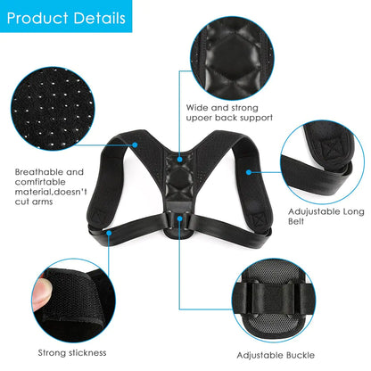 Adjustable Posture Corrector for Men and Women