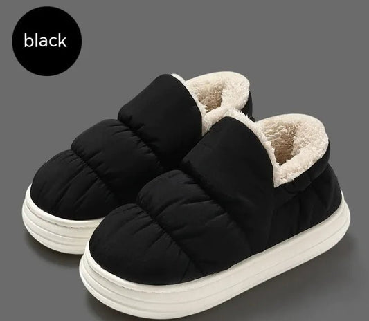 Ankle Wrap Cotton Slippers - Musttbuy