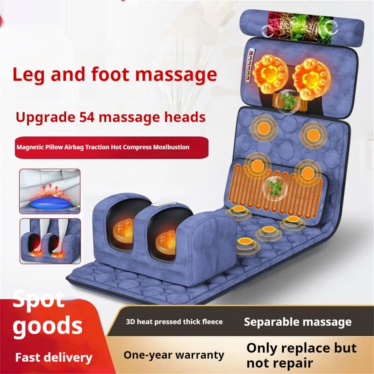Body Ease Massage Mattress - Musttbuy