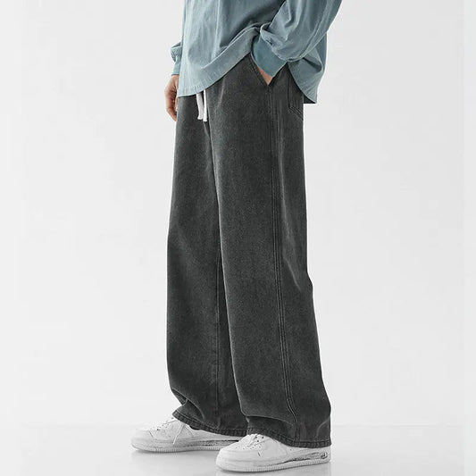 Casual Loose Straight Jeans for Men - Musttbuy