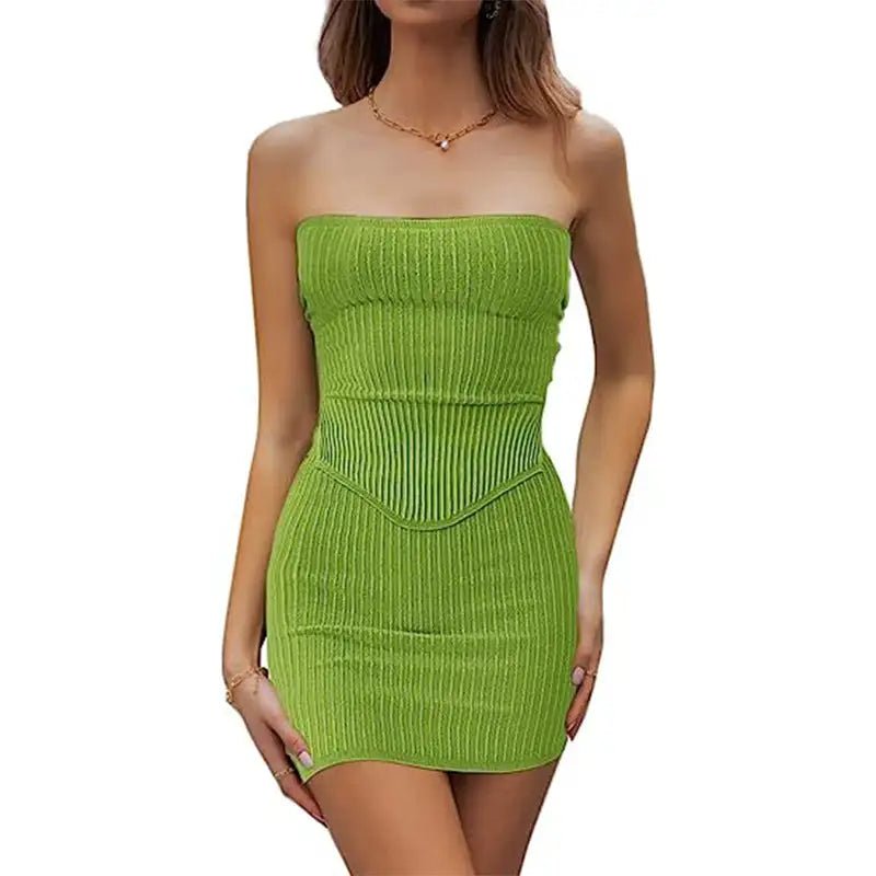 Chic Crop Top Skirt Set - Musttbuy