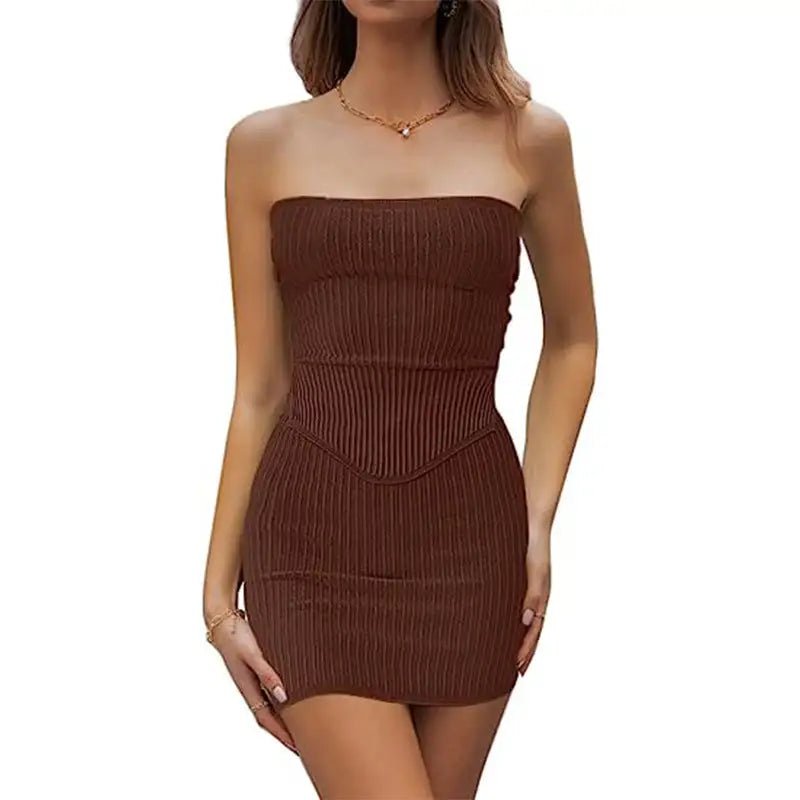 Chic Crop Top Skirt Set - Musttbuy
