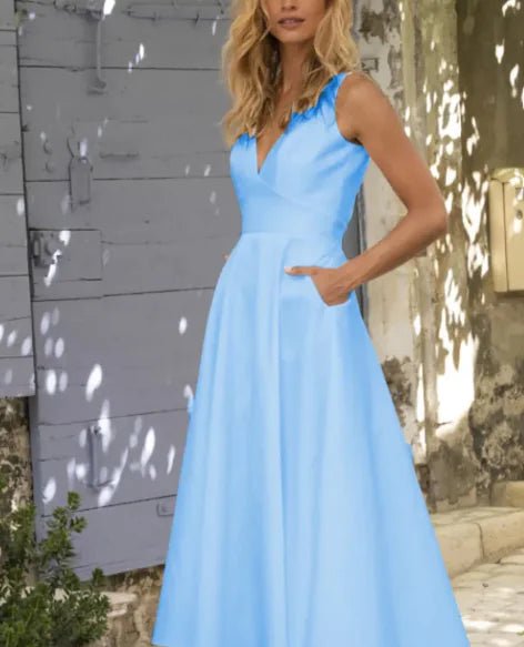Chic Slim Halter Dress - Musttbuy