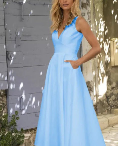 Chic Slim Halter Dress - Musttbuy