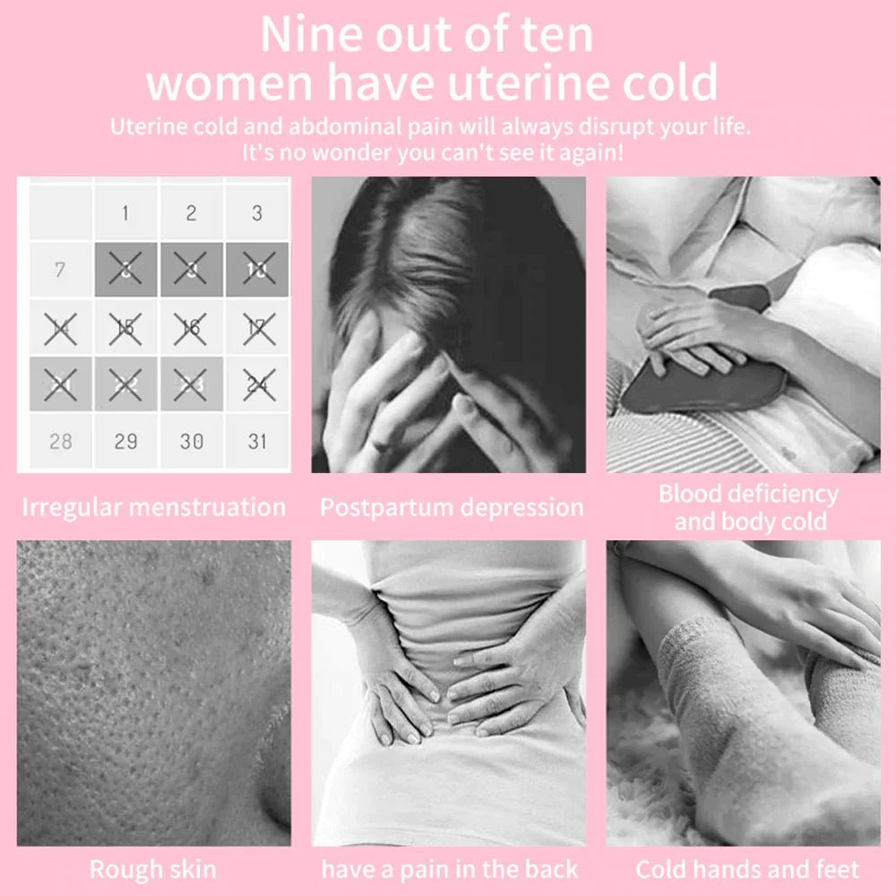 Electric Heating Menstrual Vibration Pad Belt For Period Pain Relief Cramps - Musttbuy