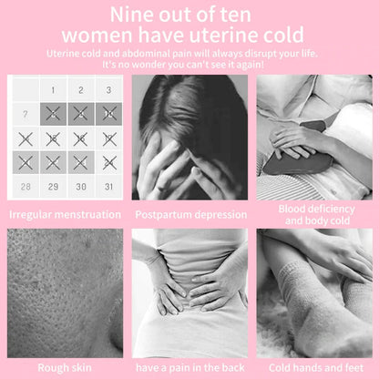 Electric Heating Menstrual Vibration Pad Belt For Period Pain Relief Cramps - Musttbuy