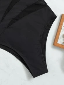 Elise One - Piece Solid Color Women's Swimsuit - Musttbuy