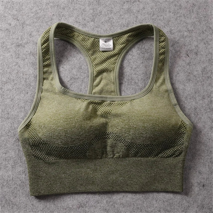 Ombre Sports Bra Top