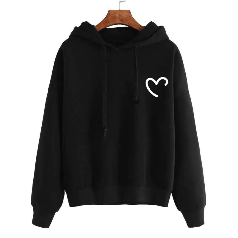 Fleece Hooded Women's Sweater Top - Musttbuy