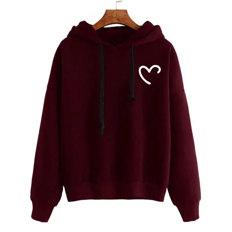 Fleece Hooded Women's Sweater Top - Musttbuy