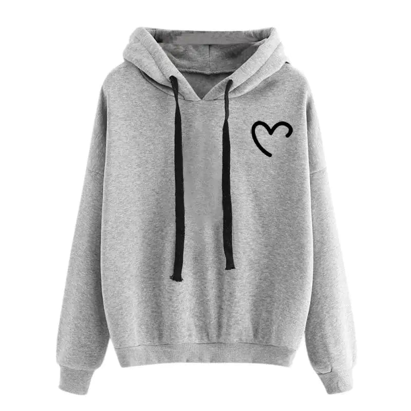 Fleece Hooded Women's Sweater Top - Musttbuy