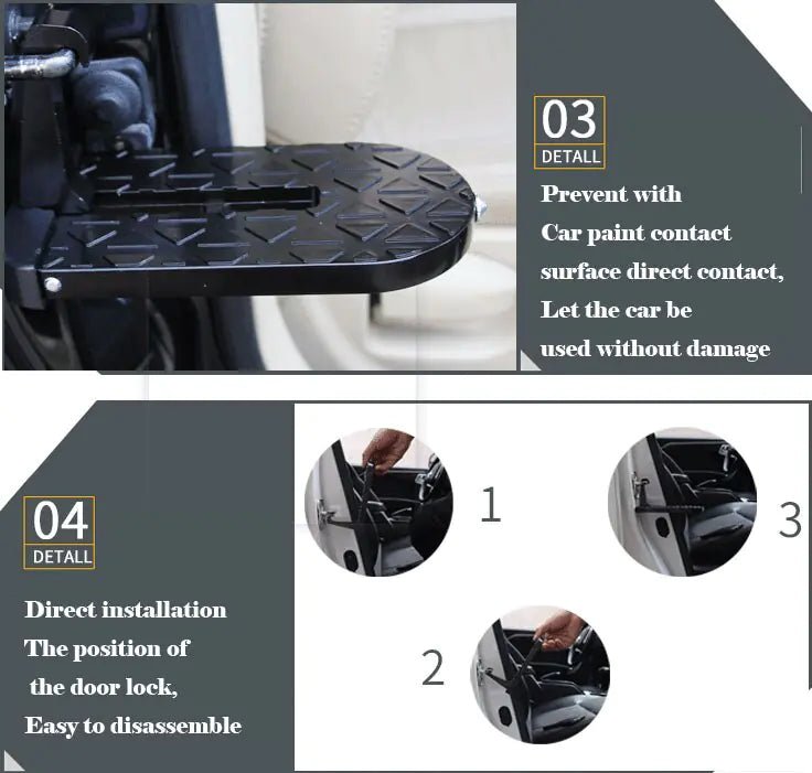 Foldable Car Roof Rack Step - Musttbuy