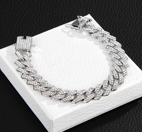 Gold Plated Iced out Cuban Chain Necklace - Musttbuy