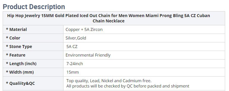 Gold Plated Iced out Cuban Chain Necklace - Musttbuy