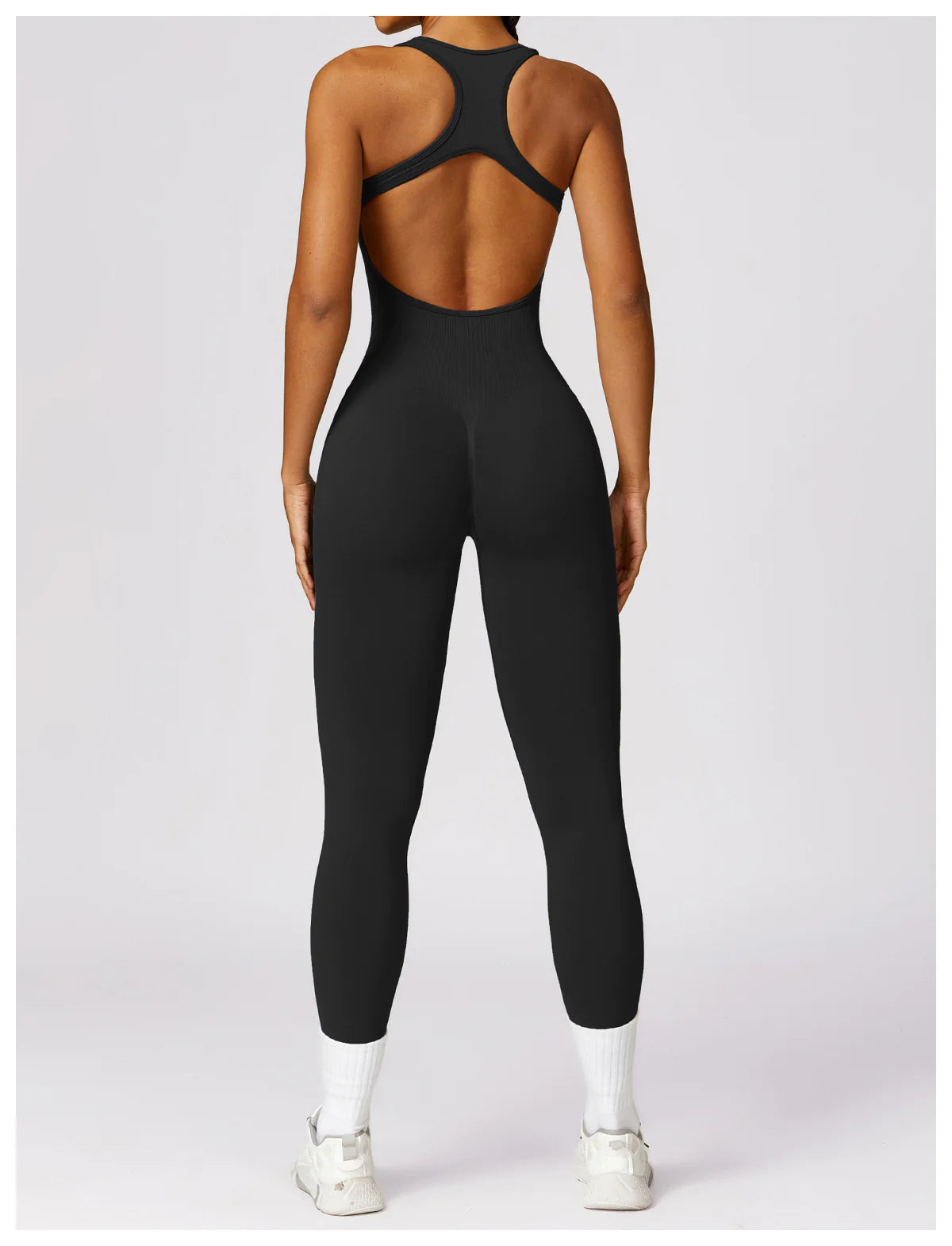 Tight Sports Back V Shape One-piece