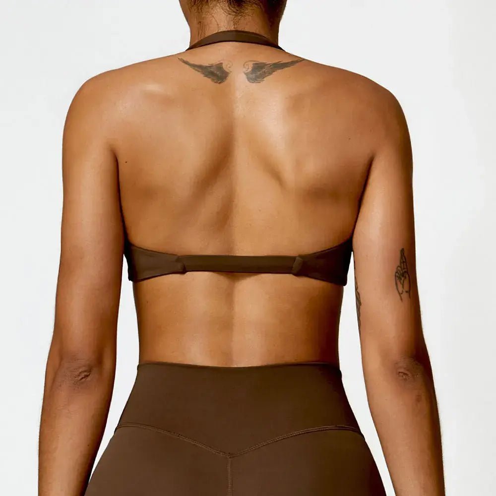 Halter Sports Bra - Musttbuy