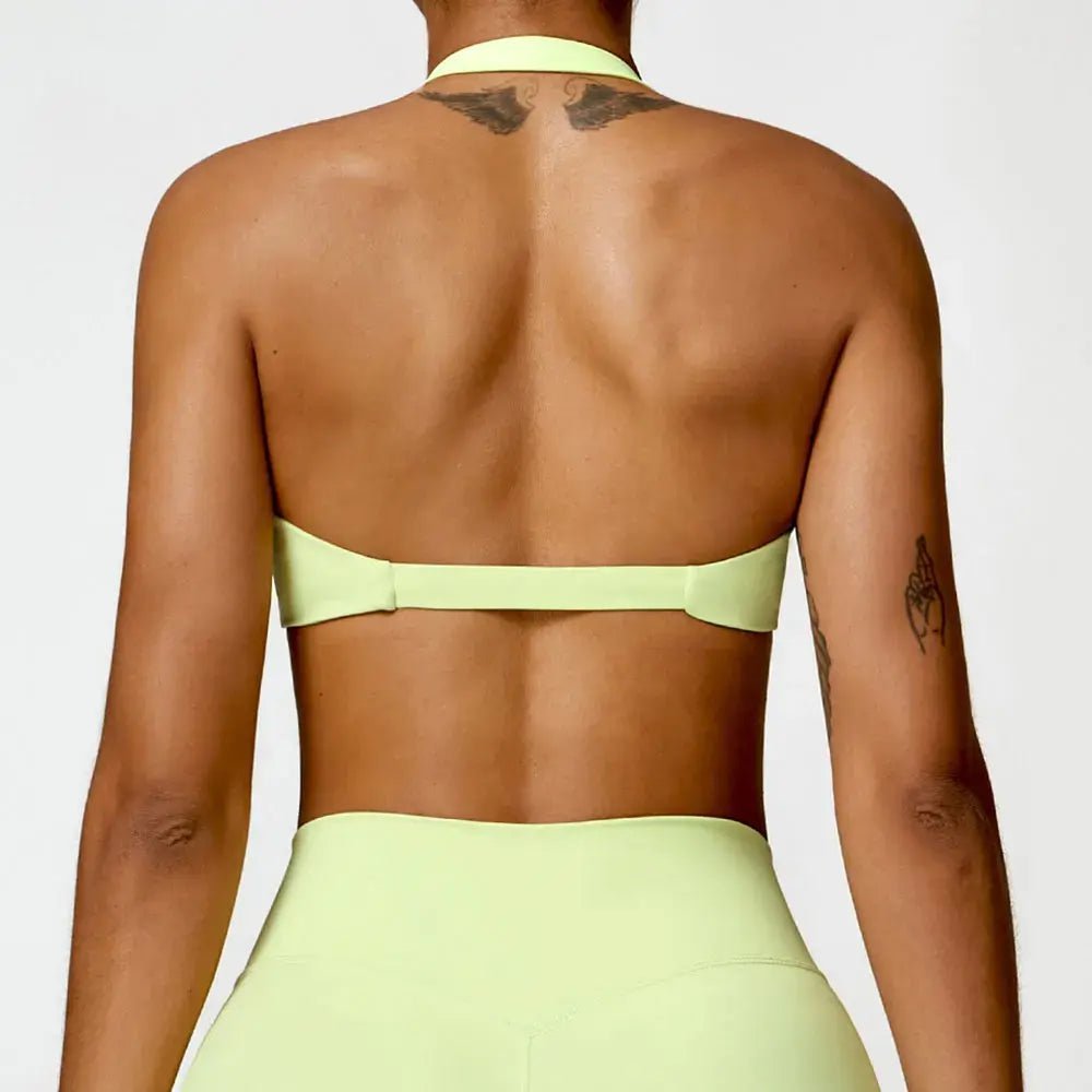 Halter Sports Bra - Musttbuy
