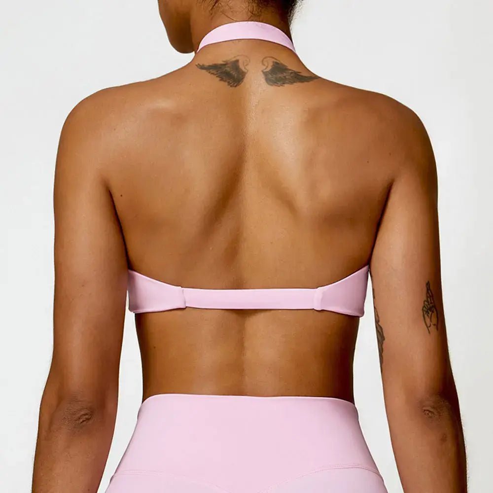 Halter Sports Bra - Musttbuy