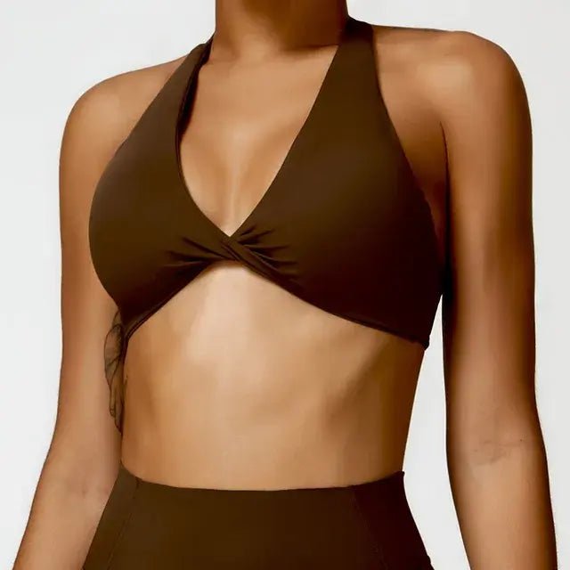 Halter Sports Bra - Musttbuy