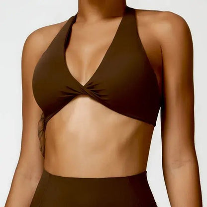 Halter Sports Bra - Musttbuy