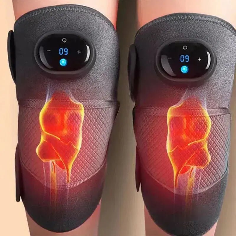 Heating and Vibration Knee Massage Pad - Musttbuy