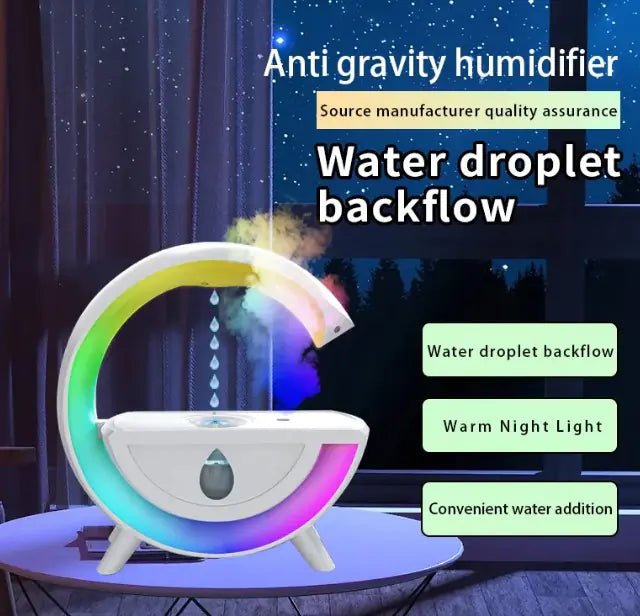Humidifier Water Drop RGB Desk LED Light – Musttbuy