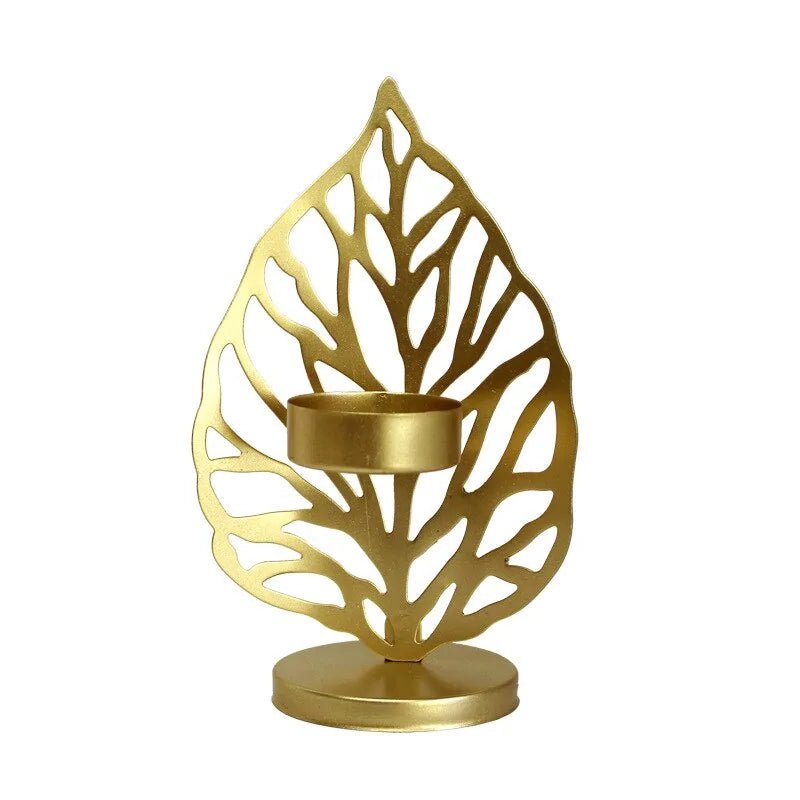 Iron Candlestick Holder: Nordic Design - Musttbuy