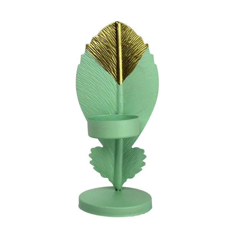 Iron Candlestick Holder: Nordic Design - Musttbuy