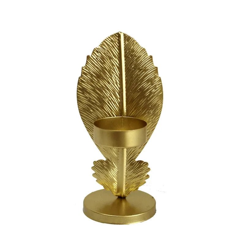 Iron Candlestick Holder: Nordic Design - Musttbuy