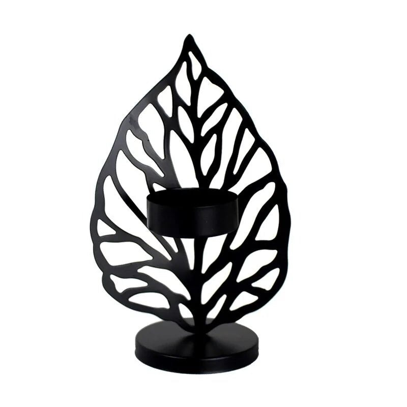 Iron Candlestick Holder: Nordic Design - Musttbuy
