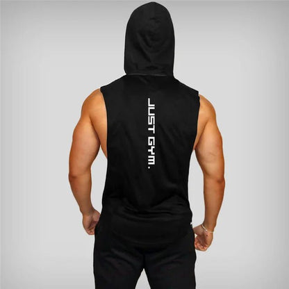 Just Gym Sleeveless Hoodie - Musttbuy