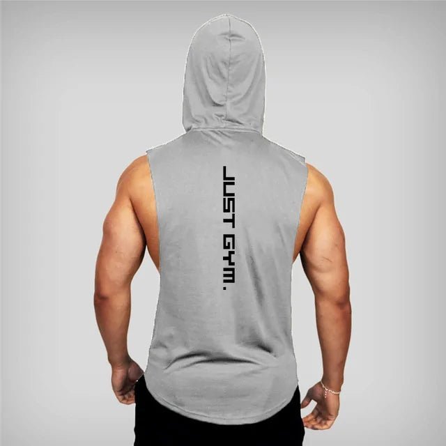Just Gym Sleeveless Hoodie - Musttbuy