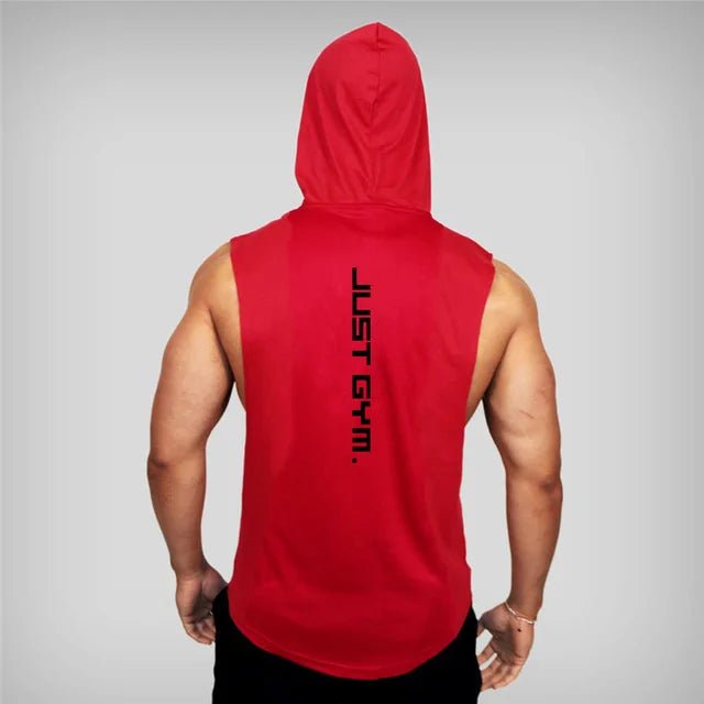 Just Gym Sleeveless Hoodie - Musttbuy